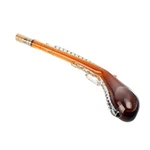 Ase - muotoinen korkea borosilikaattien henkipullo